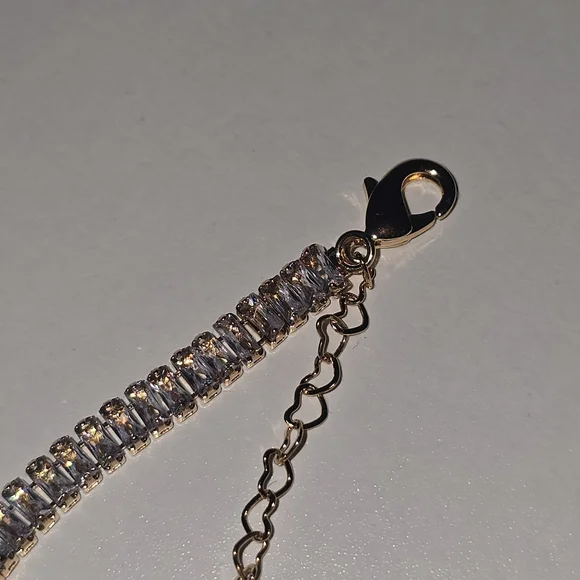 22kgp Dubai Jewelry Elegant Gold and Silver Women's Anklet
